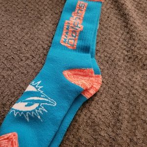 Miami Dolphins nfl large socks